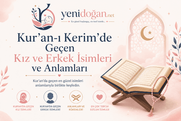 Kur'an-ı Kerim'de geçen kız ve erkek isimleri ve anlamları rehberi